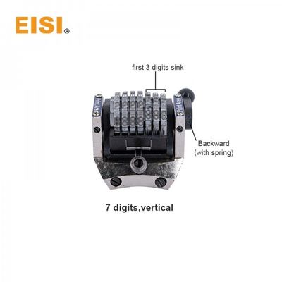 Tipo vertical Heidelberg GTO52 Máquina de numeração de peças sete dígitos